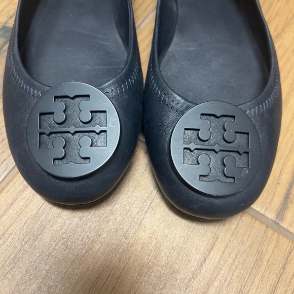 Tory Burch, ballet flat navy 9 - Picture 1 of 6